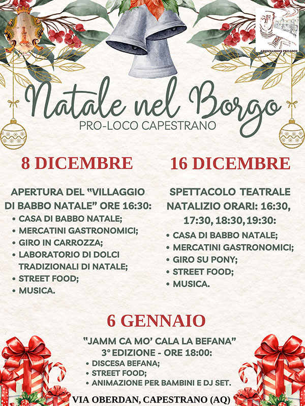 Natale nel Borgo  8 Dicembre 2023
