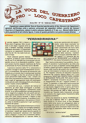 Anno XIV n 13 - Febbraio 2024